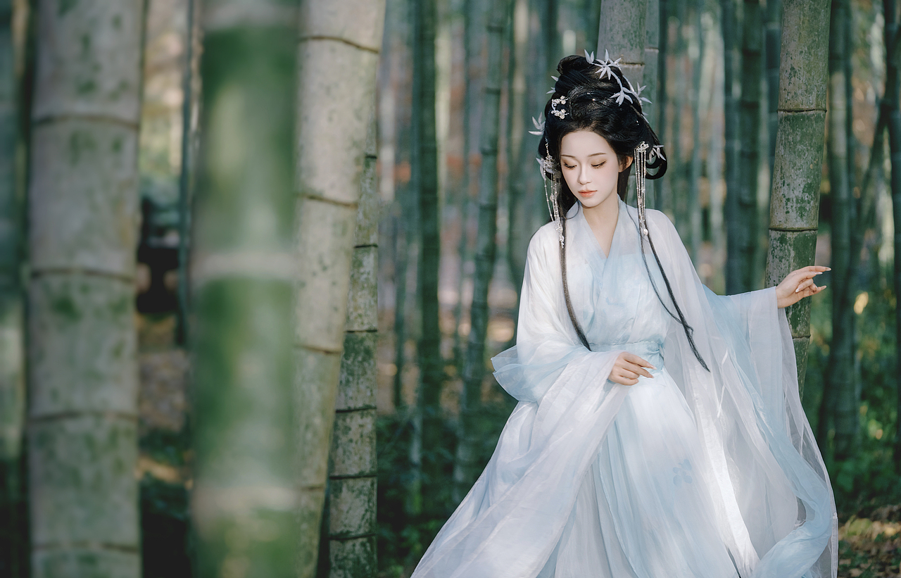 竹林里的江湖故事（图ZNDAyODMxMzY0） - 人像摄影 - 站酷设计师晓驷原创素材 - 站酷ZCOOL