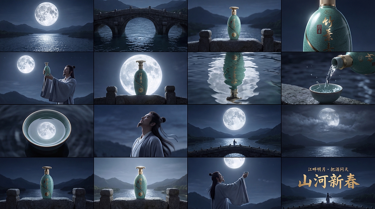 世界AI视频大赛Vol.67《山河入盏》（图ZNDAyODMyNjQ4） - AI作品 - 站酷设计师上分吧Pt原创素材 - 站酷ZCOOL