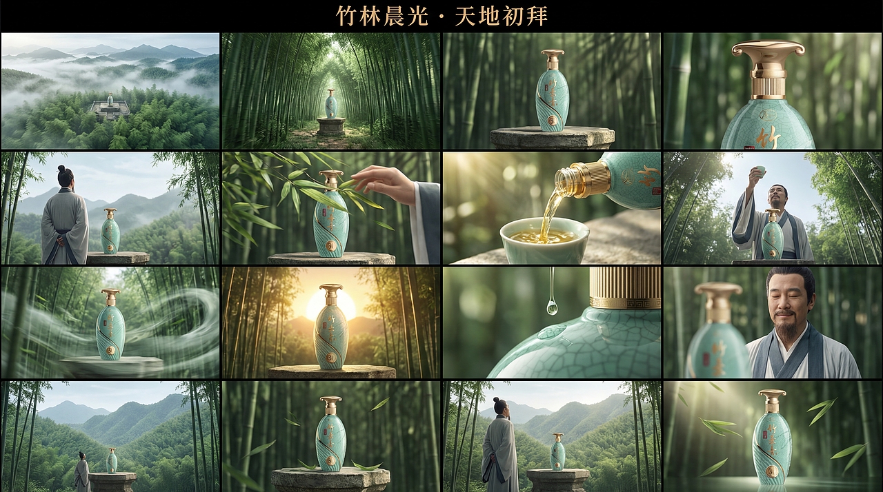 世界AI视频大赛Vol.67《山河入盏》（图ZNDAyODMyNjYw） - AI作品 - 站酷设计师上分吧Pt原创素材 - 站酷ZCOOL