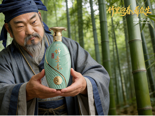 竹里迎春看众生