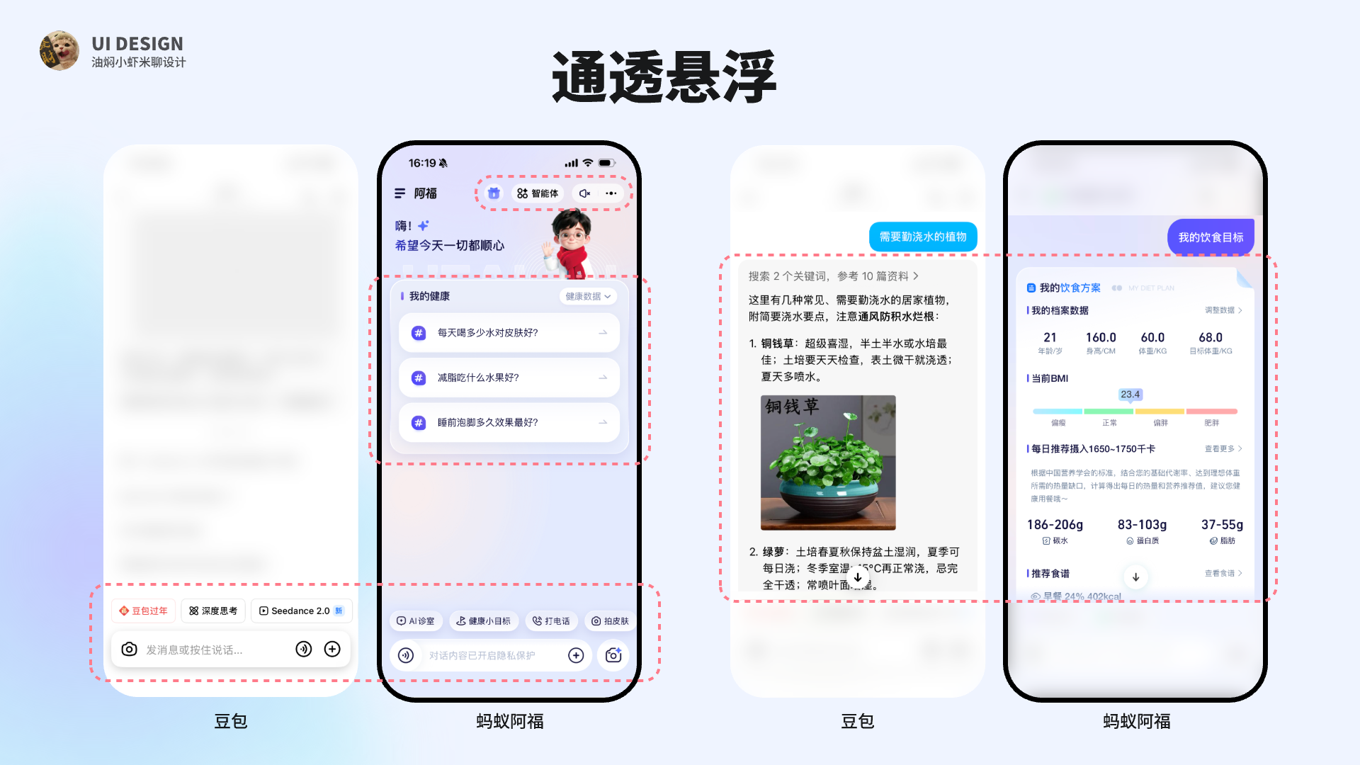 【蚂蚁阿福APP解析】出色的AI+医疗对话式UI设计怎么做？（图ZMTU0MzE0OTI=） - 教程 - 站酷设计师油焖小虾米原创素材 - 站酷ZCOOL