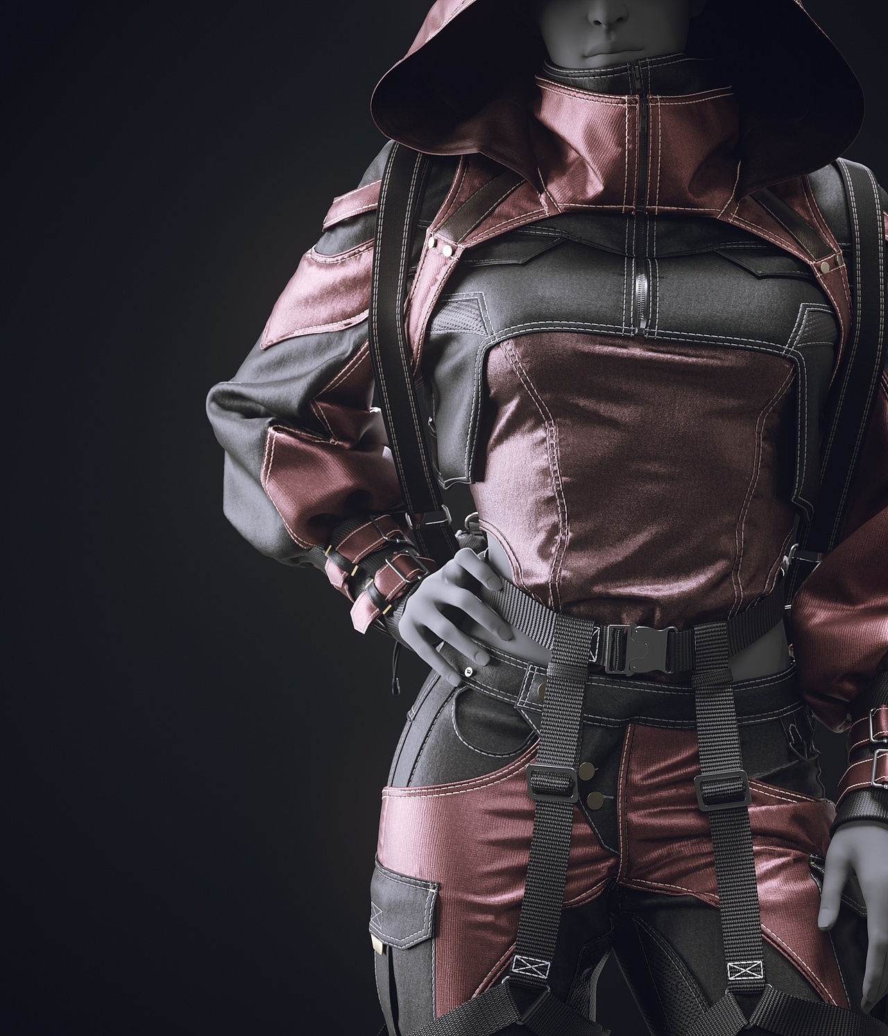 【赤核第十六期】布料解算专项训练作品展示（图ZNDAyODM0NTQw） - 人物/生物 - 站酷设计师赤核数字艺术原创素材 - 站酷ZCOOL