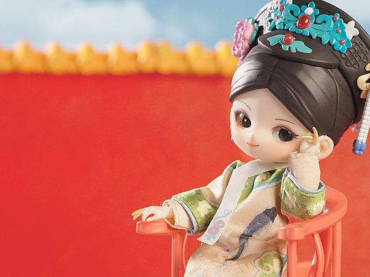潮玩设计 ｜甄嬛传联动SIMONTOYS 可动玩偶