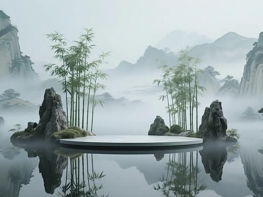 观山河奔马，见众生归静