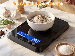 亚马逊厨房秤主图和A+