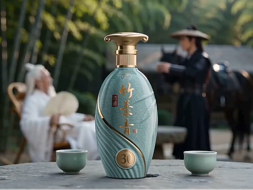 竹叶青酒-策马拜访