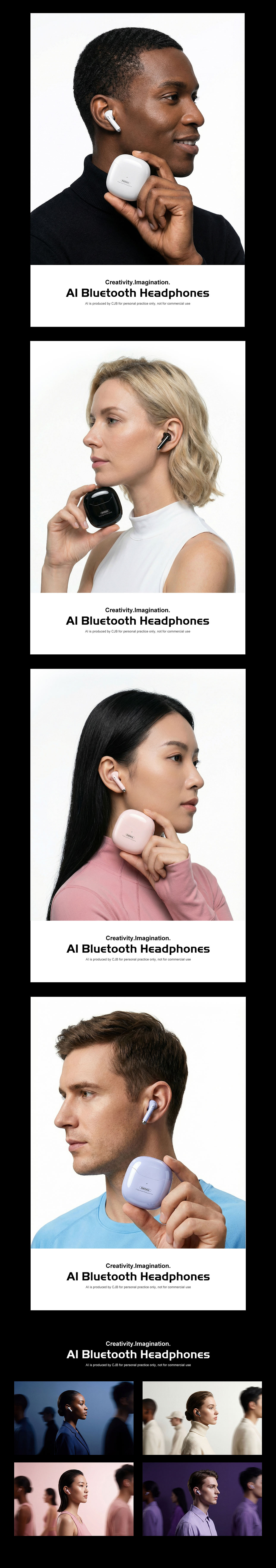 AICG | 蓝牙耳机视觉（图ZNDAyODM2MzEy） - 品牌 - 站酷设计师忌鱼的猫原创素材 - 站酷ZCOOL