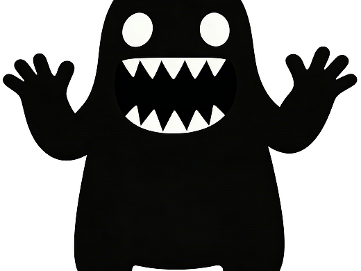 老爸扮凶，儿子却笑疯了！造出全网爆火 IP 《噬黑魔》（个人主页-ZNzMxODAwMjg=） - IP形象 - 站酷设计师开悟宝宝原创素材 - 站酷ZCOOL