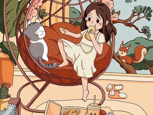 周末休息在家我就这样