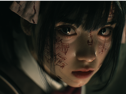 AIGC恐怖短片《无形之恶》