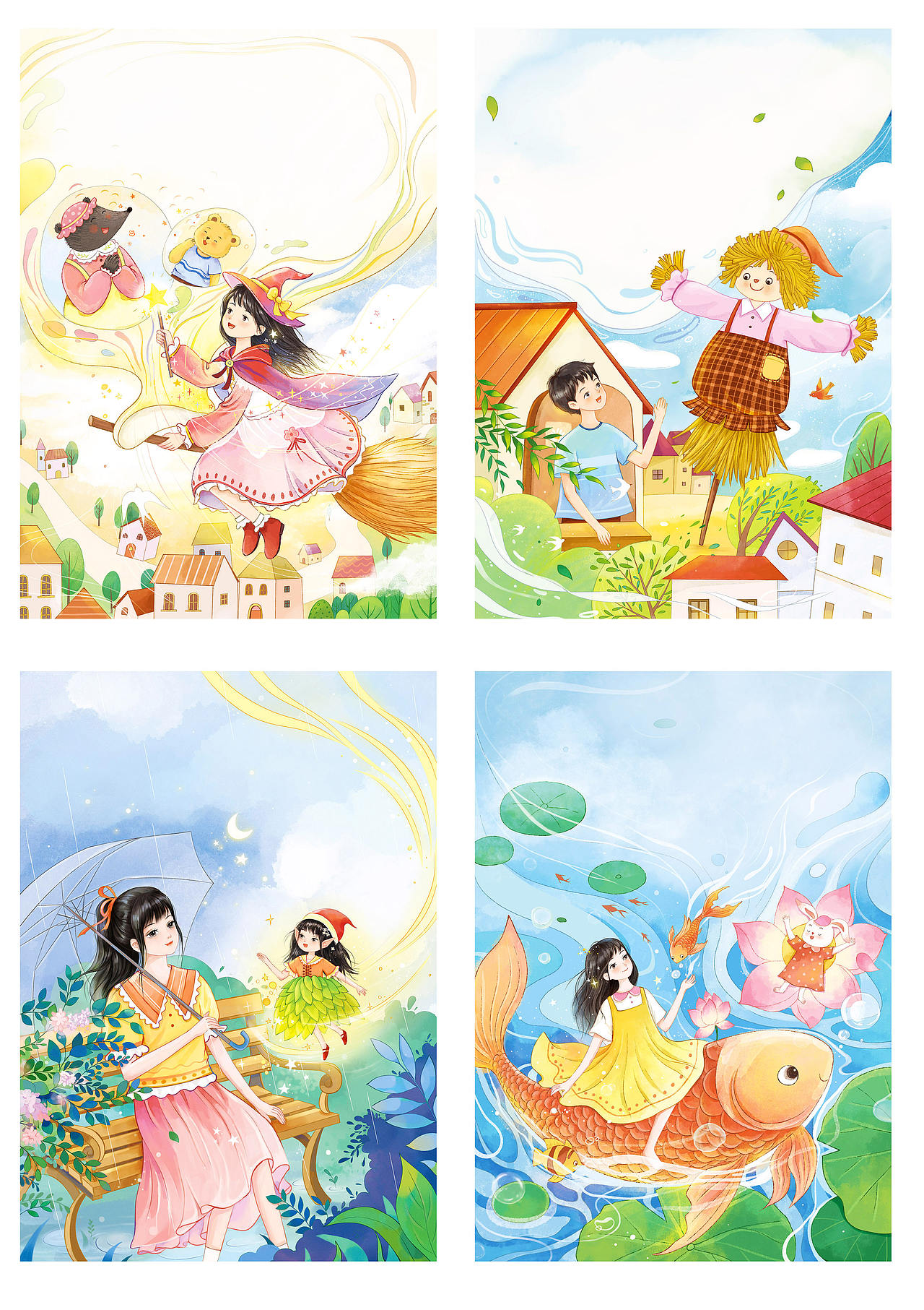 2025年插画作品小结（图ZNDAyODUyMDI4） - 儿童插画 - 站酷设计师默墨染原创素材 - 站酷ZCOOL
