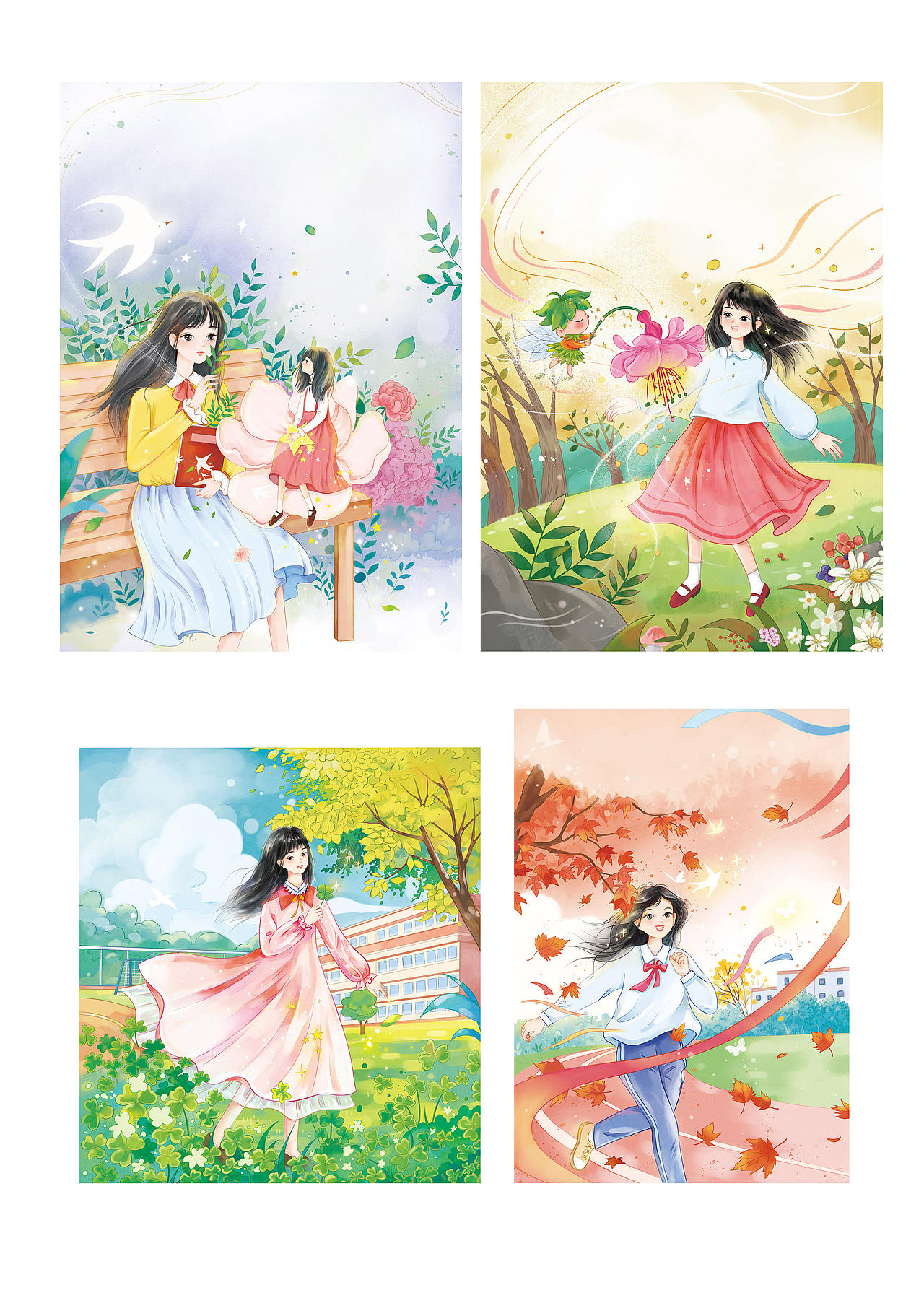2025年插画作品小结（图ZNDAyODUyMDQ4） - 儿童插画 - 站酷设计师默墨染原创素材 - 站酷ZCOOL
