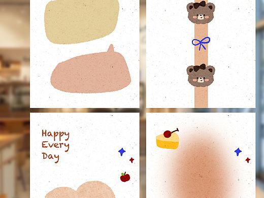 M5治愈系内页设计