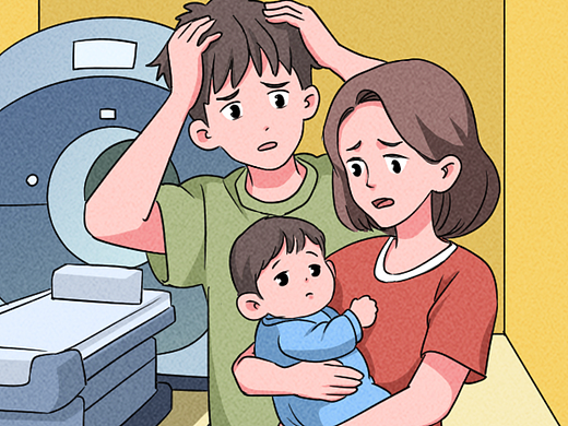 条漫设计 | 孩子检查哭闹不配合怎么办（健康科普）