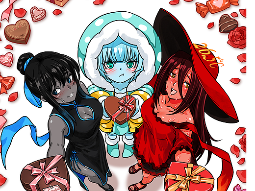 哇嚓喵·情人节快乐！