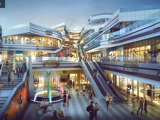 洛阳购物中心美陈设计没效果？关键技巧在？肆墨设计