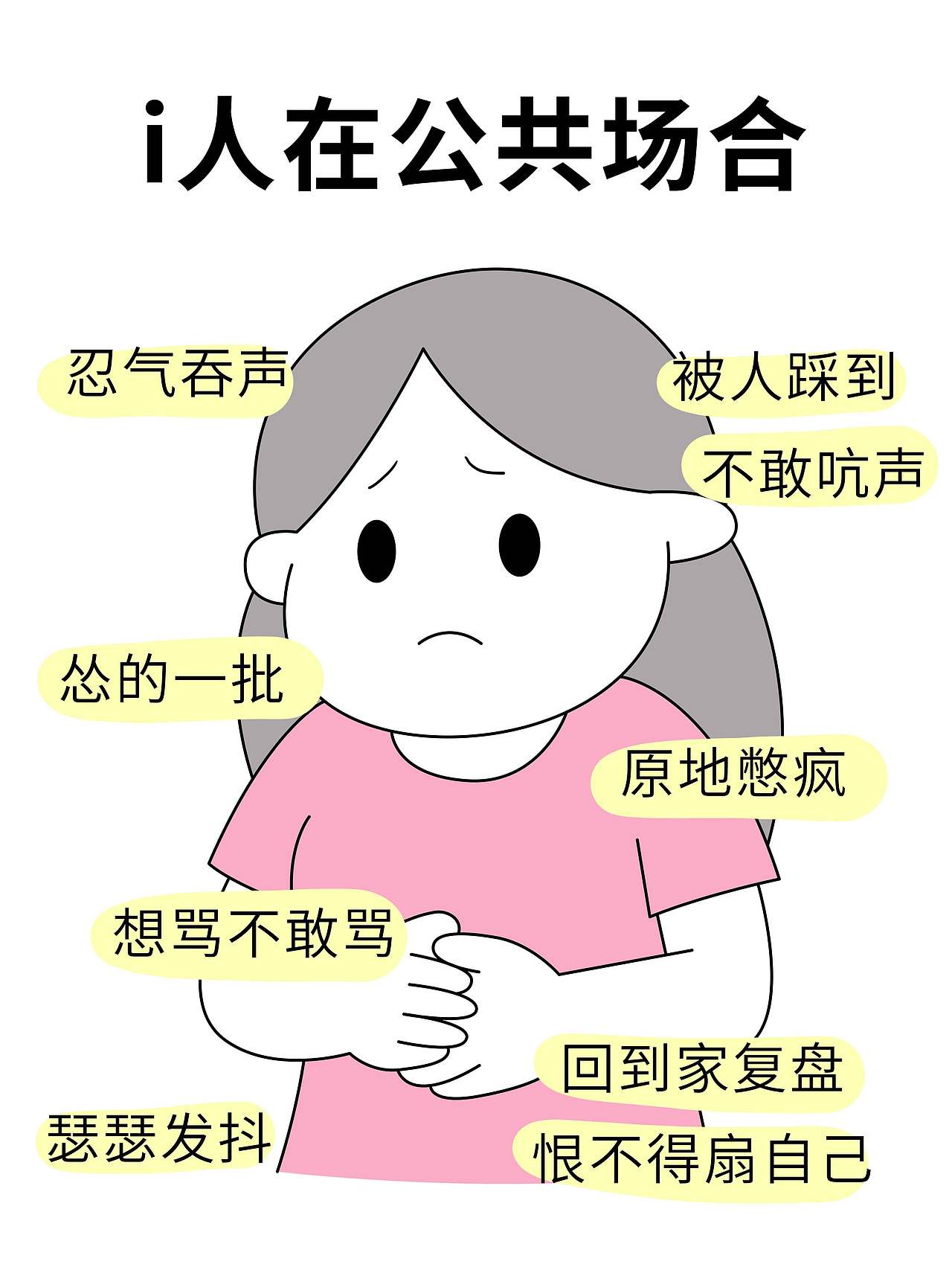 你是i人还是e人，快进来对照（图ZNDAyODczNjU2） - 单幅漫画 - 站酷设计师黎啡原创素材 - 站酷ZCOOL