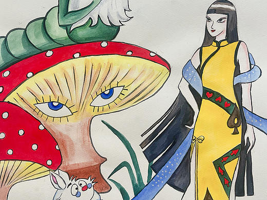 赤叶的魔幻之旅-caterpillar