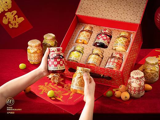 《水果罐头新年礼盒》哈尔滨雷鸣摄影 美食