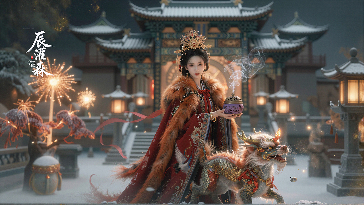 辰灌森 | 仙宫贺年系列（一）-0038（图ZNDAyODg4MDg0） - 修图/后期 - 站酷设计师辰灌森原创素材 - 站酷ZCOOL