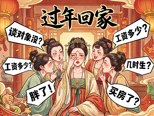 过年被盘问，阁下如何作答