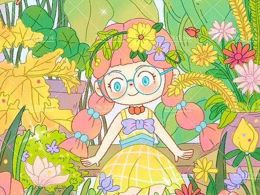 ✨谁懂啊！在开满花的世界里当一天小甜妹