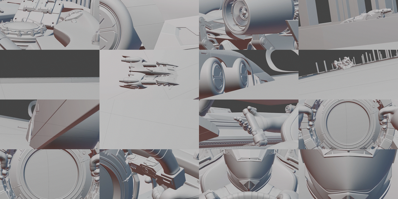 CG还原：《新世纪GPX高智能方程式赛车》（图ZNDAyOTAwNTI4） - 短片 - 站酷设计师Clark居然被用了原创素材 - 站酷ZCOOL