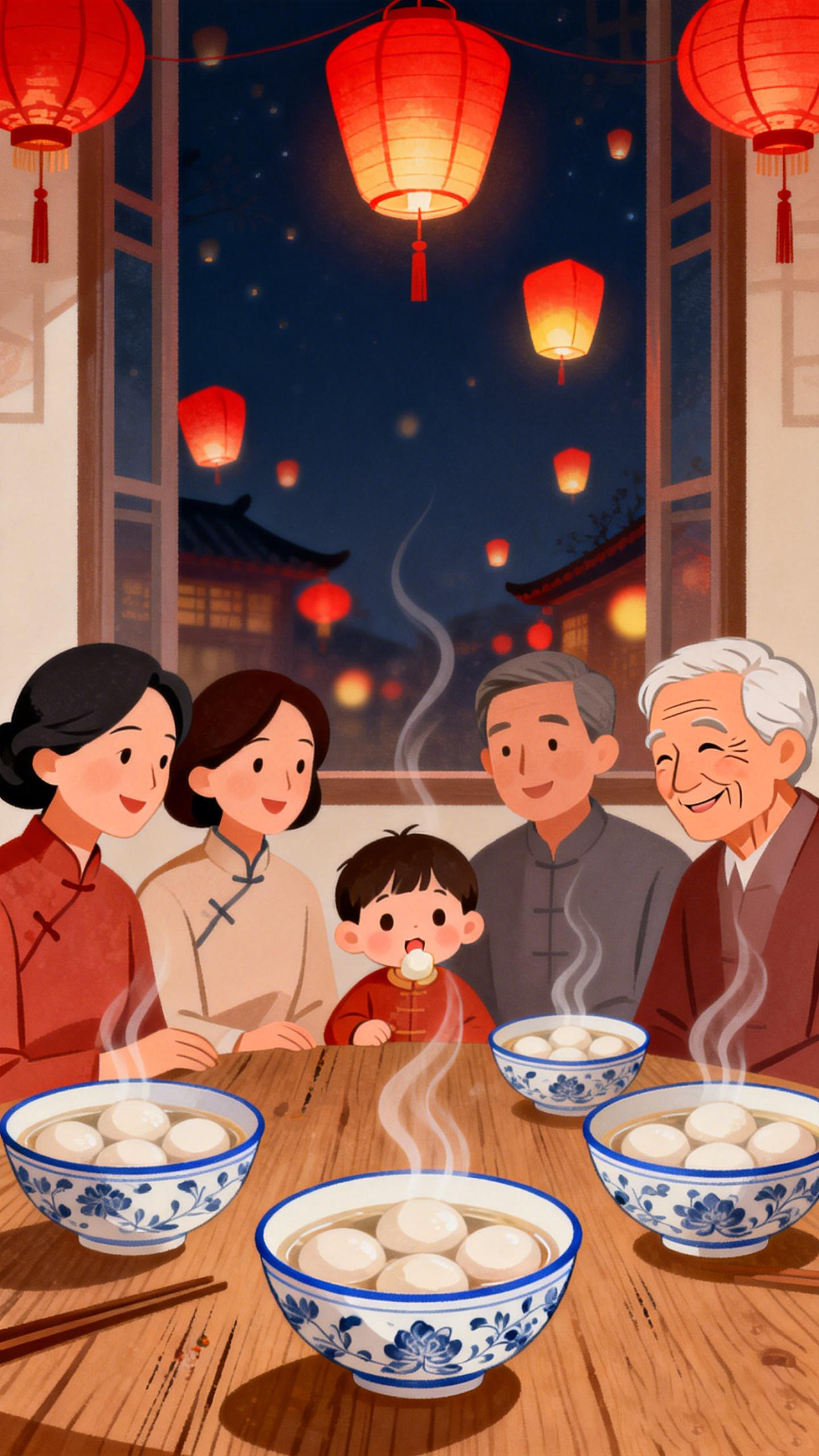 喜闹元宵（图ZNDAyOTAyMjA0） - AI作品 - 站酷设计师porlin0322原创素材 - 站酷ZCOOL