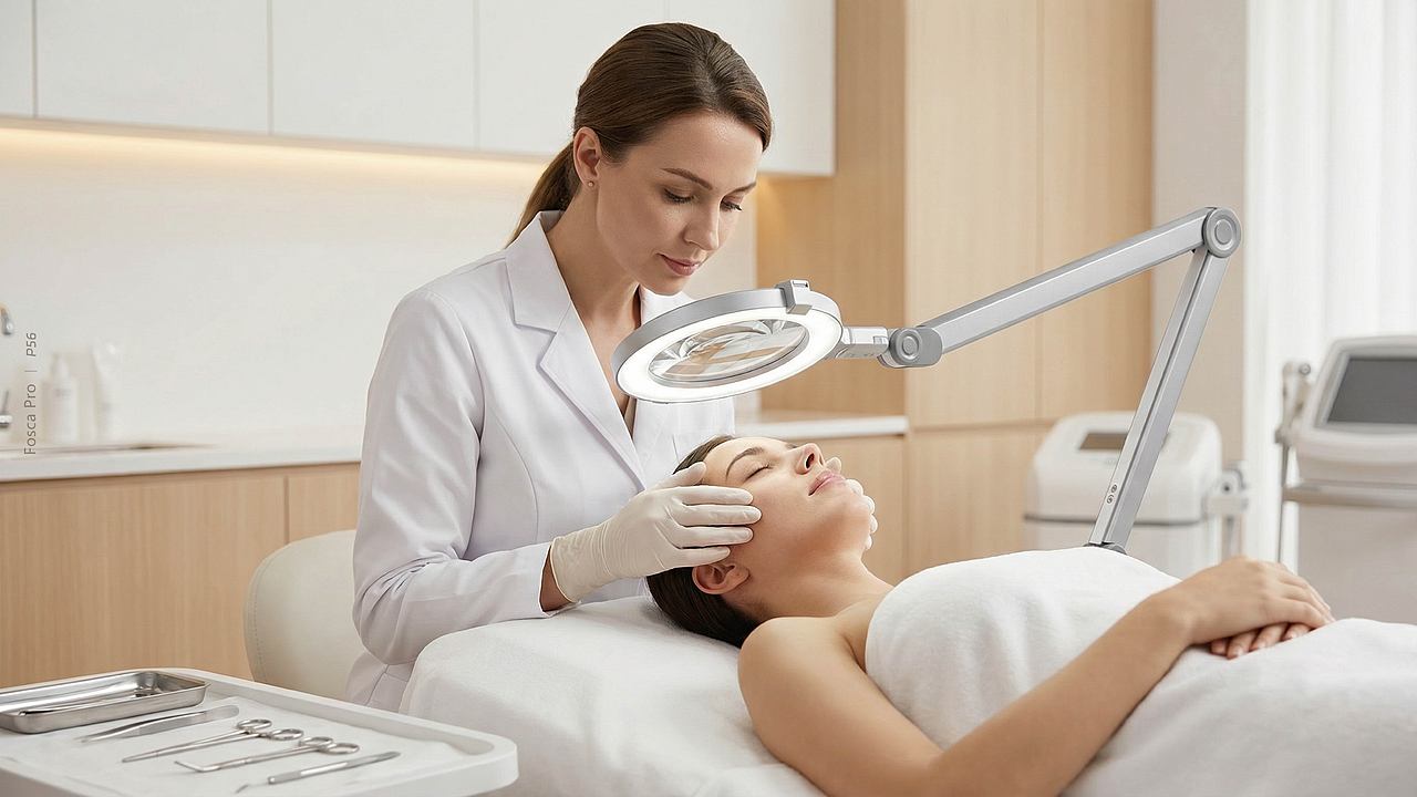 「Fosca Pro · 光学放大镜灯」​（图ZNDAyOTA3MTQ4） - electronic product - 站酷设计师逸森造物原创素材 - 站酷ZCOOL