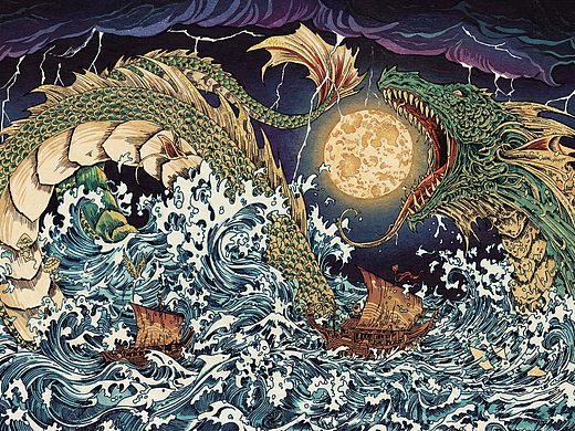 利维坦（个人主页-ZNzMxODk3NTI=） - 概念设定 - 站酷设计师天蝎Scorpio原创素材 - 站酷ZCOOL