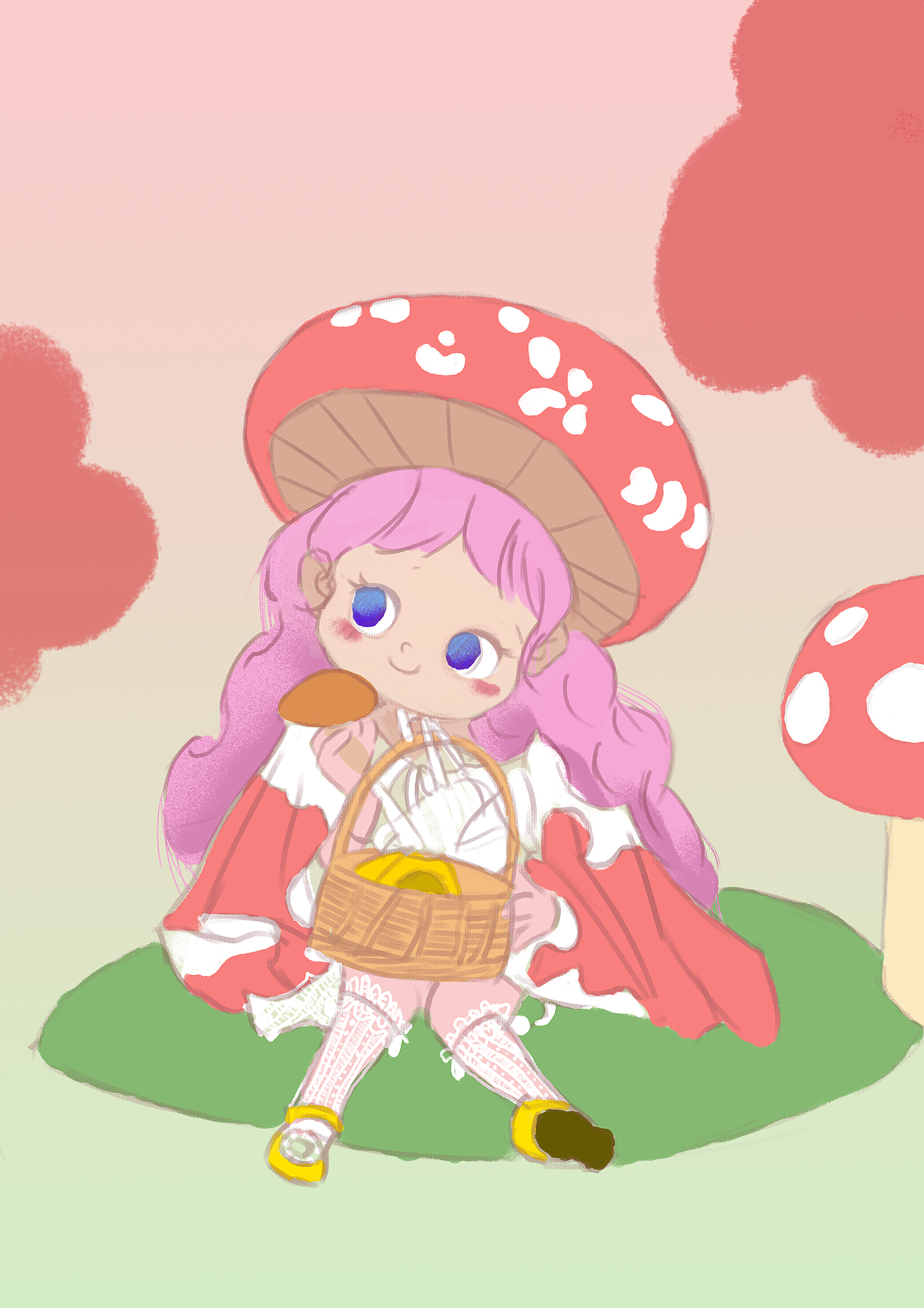 个人插画（图ZNDAyOTE1MzI0） - 商业插画 - 站酷设计师朱妍雨原创素材 - 站酷ZCOOL