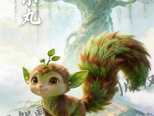 精灵·榕小丸｜原创国风动画角色