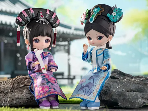 潮玩设计｜甄嬛传联动2.0系列可动玩偶