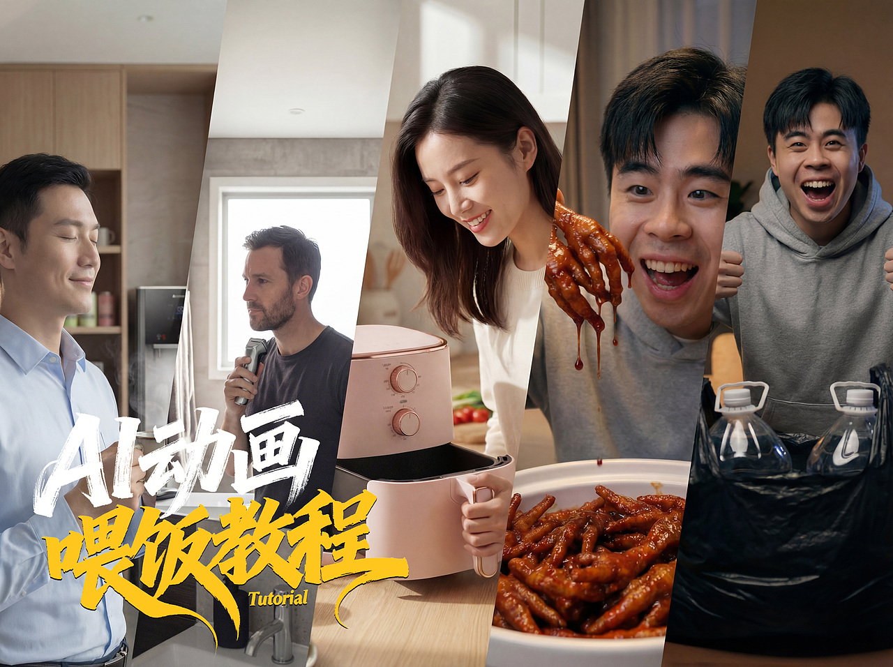 60秒喂饭教程!16宫格分镜生成图!AI带货视频!(图ZNDAyOTI2ODMy) - 产品 - 站酷设计师尤鹿AIGC原创素材 - 站酷ZCOOL