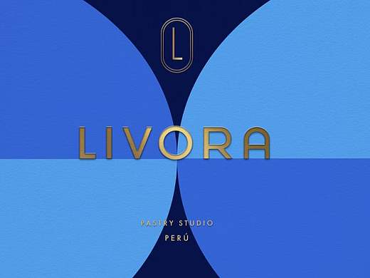 LIVORA | 秘魯藍金美學，幾何解構甜品（個人主頁-ZNzMxOTE2MTI=） - 品牌 - 站酷設計師衣服反著穿原創(chuàng)素材 - 站酷ZCOOL