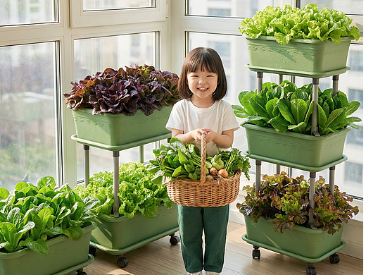 阳台种菜盆   全案
