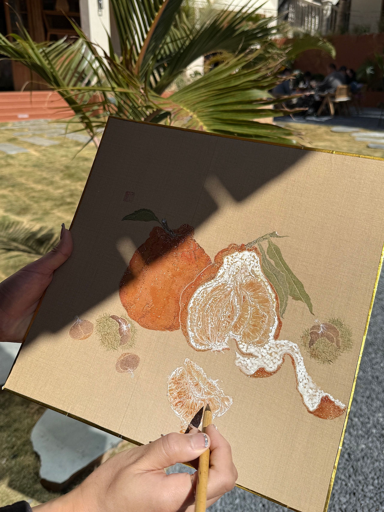 大橘大栗（图ZNDAyOTMwNjIw） - 绘画 - 站酷设计师玄乙子原创素材 - 站酷ZCOOL