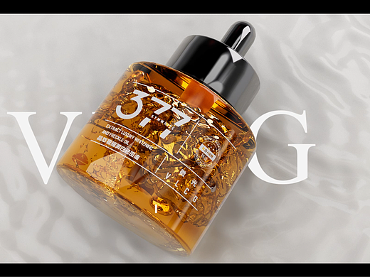 化妆品产品渲染动画