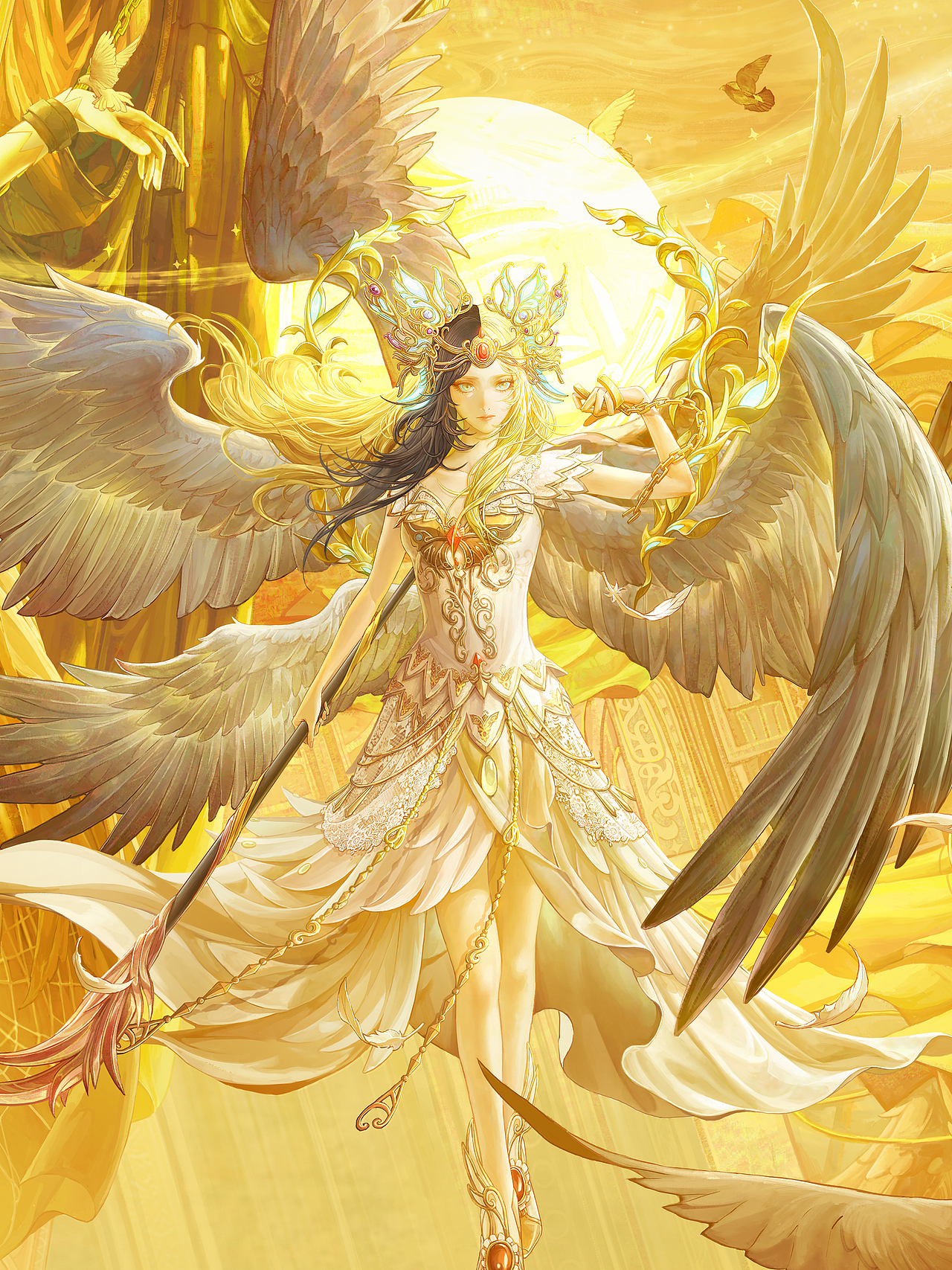 迎来人生中第一张女性角色图（图ZNDAyOTMxMTg4） - 商业插画 - 站酷设计师徐子晖cicman原创素材 - 站酷ZCOOL