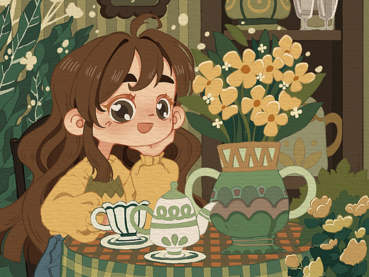 来喝茶