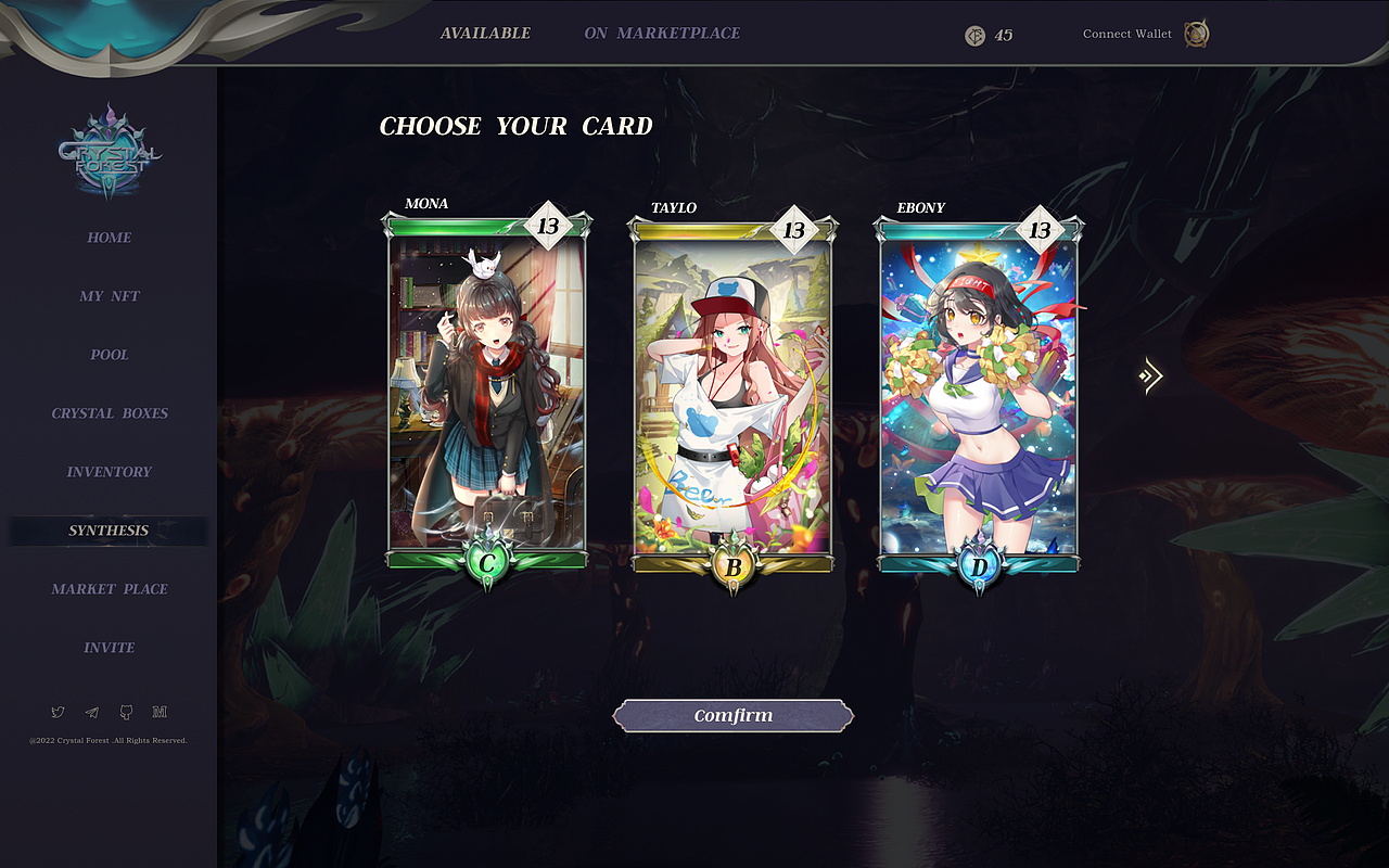 水晶森林dapp页面补充（图ZNDAyOTMyNDQw） - 游戏UI - 站酷设计师陈十一design原创素材 - 站酷ZCOOL