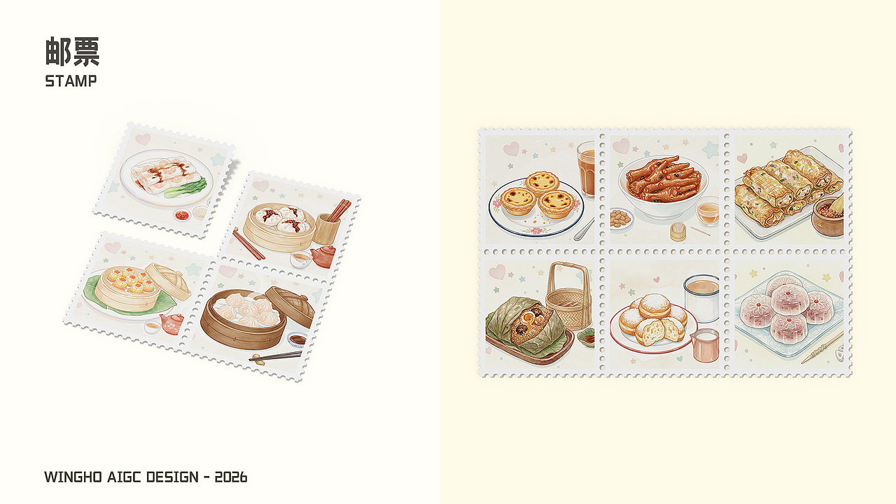 广式点心丨Dimsum（图ZNDAyOTM2MjIw） - AI作品 - 站酷设计师小渣猫原创素材 - 站酷ZCOOL