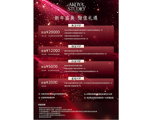 美甲价格表模板2