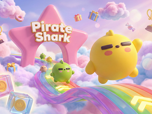 儿童乐园丨凶萌海盗鲨-Fierce and Cute Pirate Shark