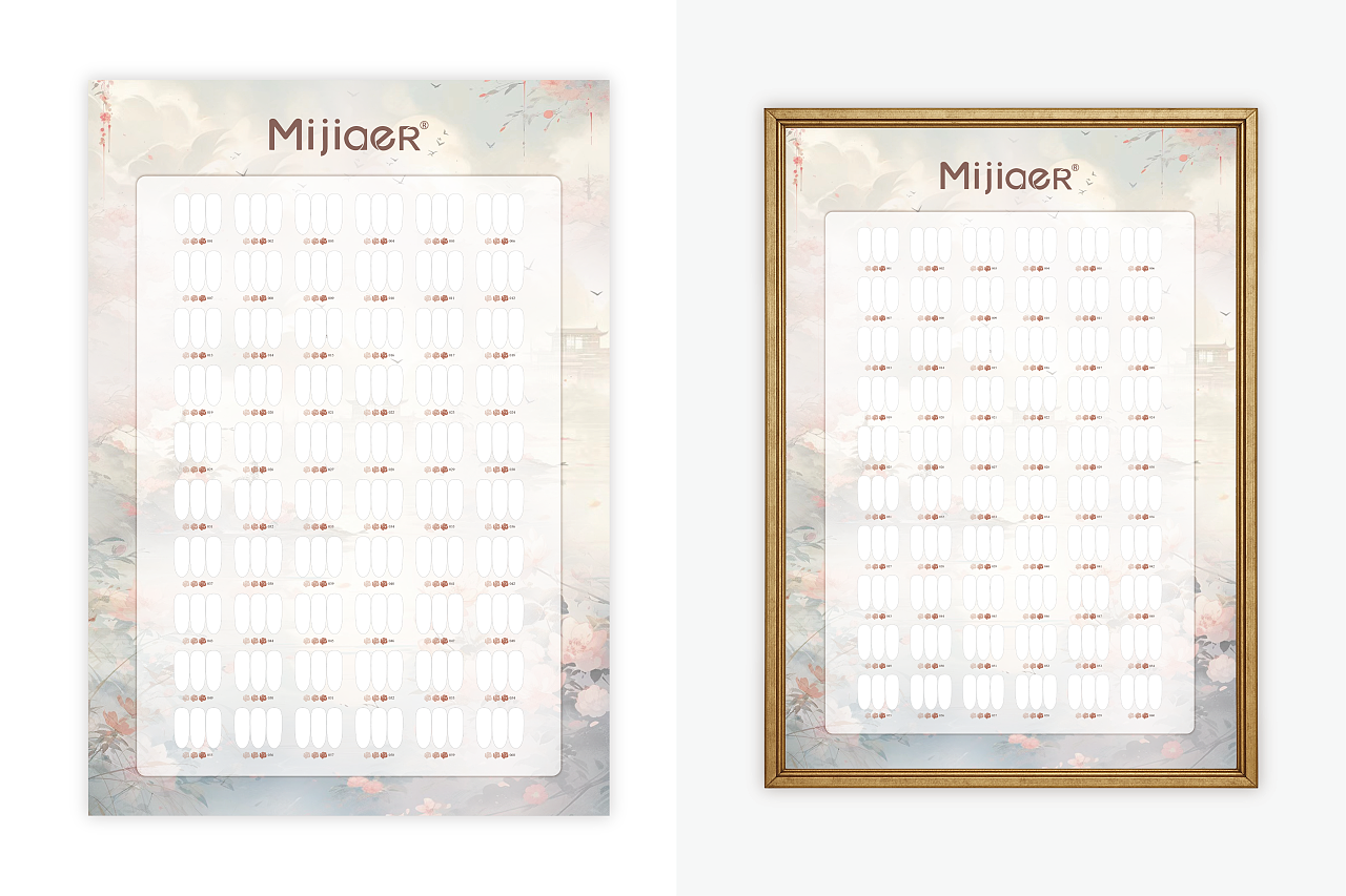 美甲色板/亚克力板/皮质板/色彩搭配/相框/卡纸（图ZNDAyOTQ5ODI0） - 品牌 - 站酷设计师guo曼曼原创素材 - 站酷ZCOOL