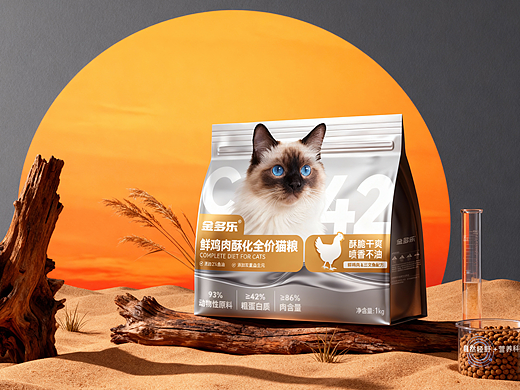 鲜鸡肉酥化猫粮