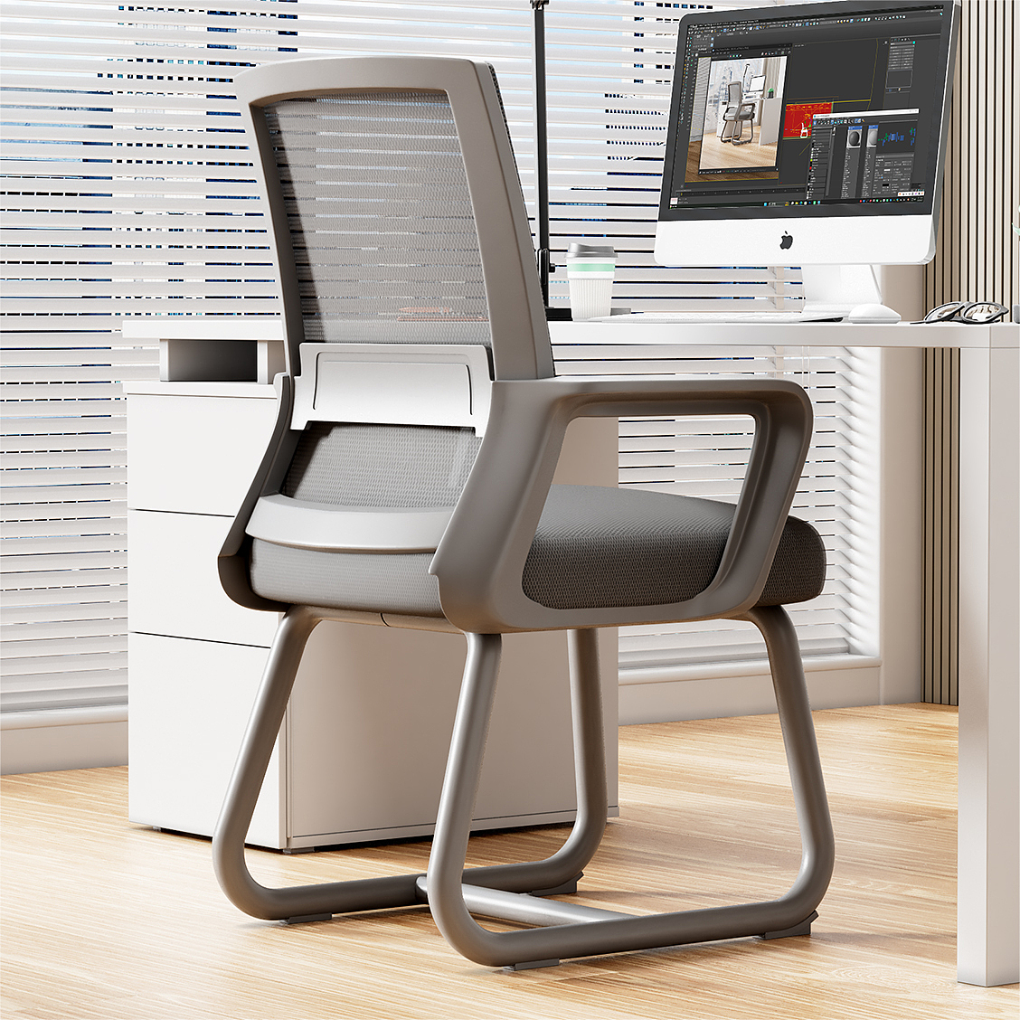 《低价办公椅主图结构拆解｜货架环境下的结构重组》（图ZNDAyOTYwODAw） - 电商 - 站酷设计师艺巷视觉原创素材 - 站酷ZCOOL