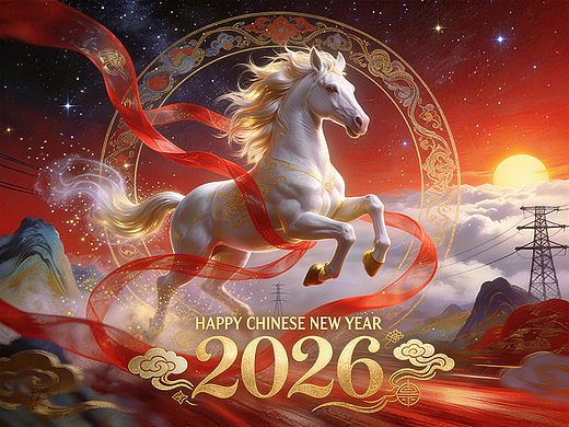 马力全开，万事胜意！万象启新，策马扬鞭！