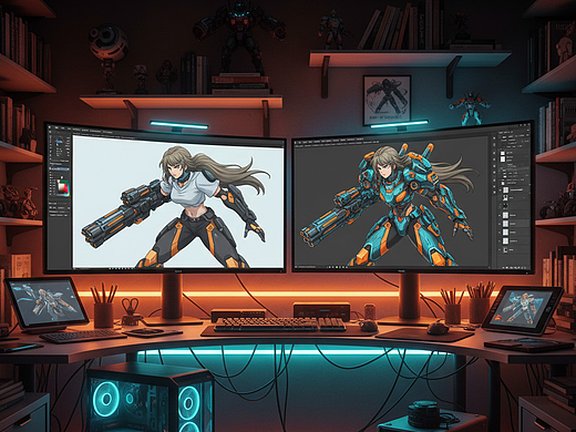 OOTDiffusion：角色差分还在死磕透视？5分钟单张动态素体秒套全等级机甲