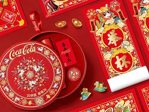 可口可乐2026CNY “家·河南”形象及文创